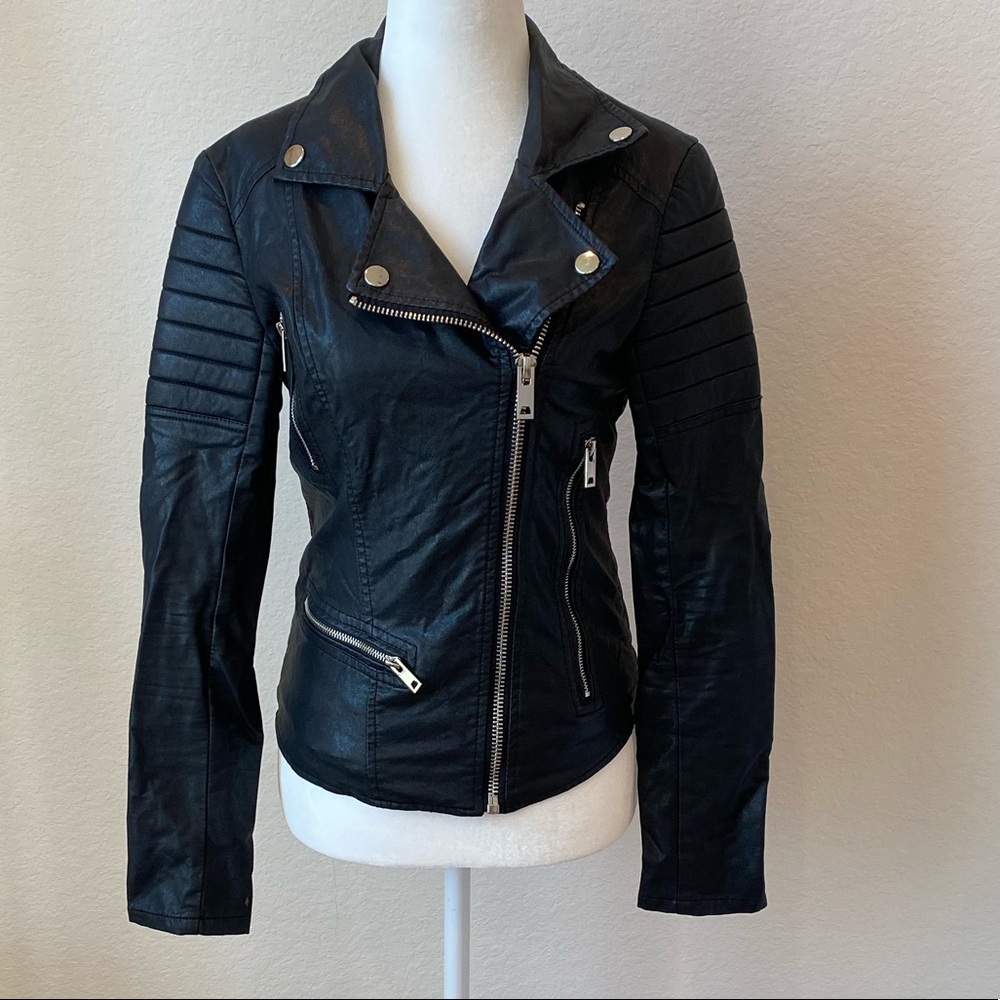 Blank NYC XSmall faux leather jacket.